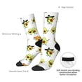 thumbnail image 4 of Logiee Kawaii Mexican Avocado Print Adult Socks for Men & Women,Calf Socks, Ankle Socks,Boots Socks,Breathable Casual Sock,Unisex Crew Socks, 4 of 6
