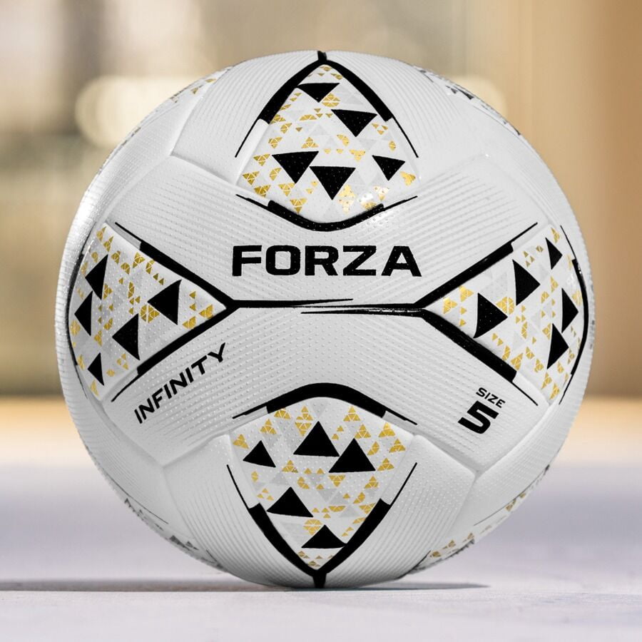 Forza Infinity Freestyle Football – WFFA‑Compliant Street Football Size 4/5, Low & Mid Bounce, Tacky PU Grip, Durable EVA Foam – Ideal for Street & Garden Freestyle Tricks