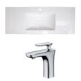 thumbnail image 1 of American Imaginations 48-in. W 3H4-in. Ceramic Top Set In White Color AI-16004, 1 of 1