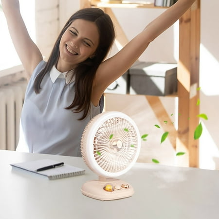 

GiliGiliso New Mini Portable Head Small Fan Desktop USB Fan Home Dormitory