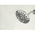 thumbnail image 2 of Waterpik Overstock RainFall 7-Spray Rain Showerhead - Fixed, Chrome - 7" — Wall-Mount, Standard ½" Shower-Arm Connection, 2 of 2