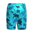 thumbnail image 2 of Haiem World Turtle Day Men's Pajama Short with Soft Woven Cotton Elastic Waistband Sleep Short-3X-Large, 2 of 9