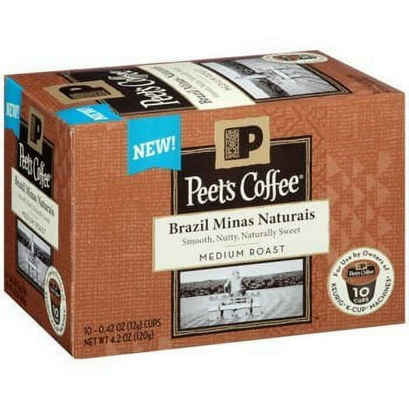 Peet’S Coffee Brazil Minas Naturais 120 Single Cups