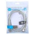 thumbnail image 4 of HP - Câble Réseau Ethernet Cat5E F / UTP, 100 MHz, 100 Mbps, RJ45, Longueur 1 Mètre, Gris, 4 of 4