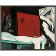 thumbnail image 2 of Oscar Bluemner 18x15 Black Ornate Wood Framed Double Matted Museum Art Print Titled - Snow And&nbsp;Glow (1935), 2 of 5