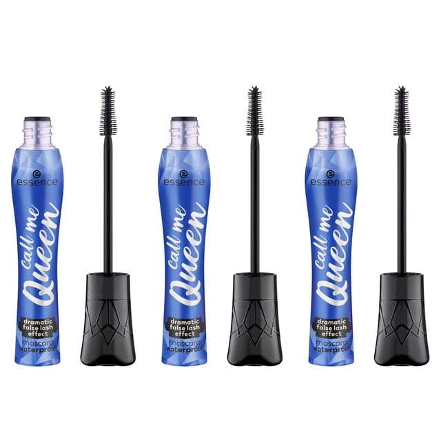 Máscara de pestañas Call Me Queen Dramatic Waterproof (paquete de 3)
