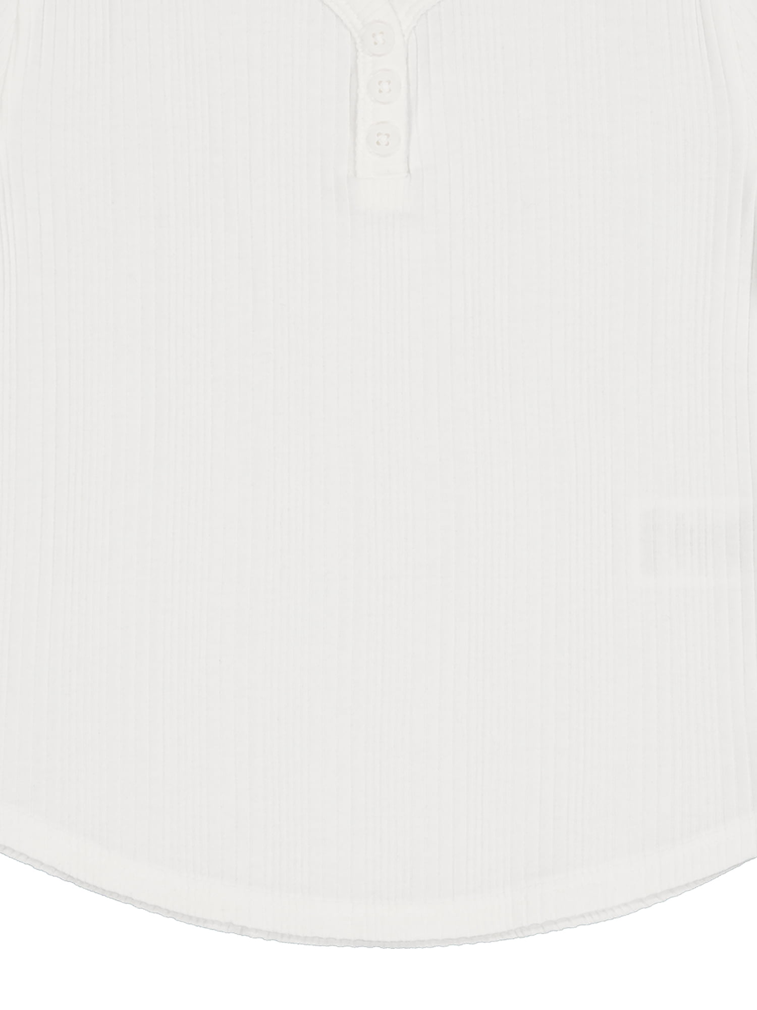 Wonder Nation Girls Short Sleeve Henley Knit Top, Sizes 4-18 & Plus