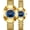 Gold Blue, variant on Luxury Couple Watches for Men Women Stainless Steel Dress Quartz Watch Set Waterproof His and Hers Analog Wrist Watches with Diamond Dial, Date Display, Luminous Hands