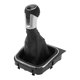 thumbnail image 1 of Pomo de cambio manual de 5 velocidades Unique Bargains con cubierta para VW Golf 5 MK5 GTI GTD 2004-2009, plástico, cuero sintético, palanca de cambios automotriz, pomo negro, 1 of 6