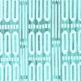 thumbnail image 1 of Ahgly Company Indoor Square Solid Light Blue Modern Area Rugs, 4' Square, 1 of 4