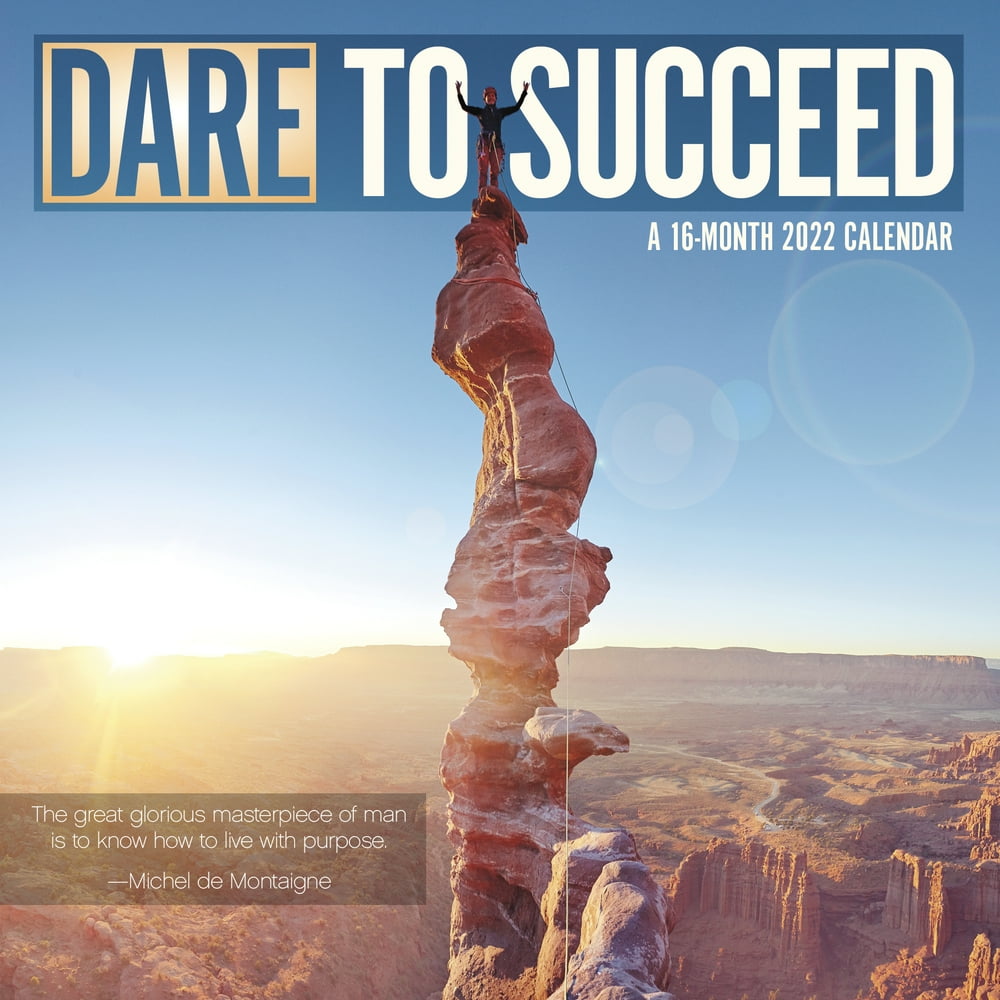 2022 Dare to Succeed Wall Calendar