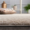 thumbnail image 4 of SAFAVIEH Tahoe Joey Modern Shag Area Rug, 6'7" x 6'7" Square, Beige, 4 of 8