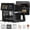 Black, variant on 10L Large Xl Pro Air Fryer Oven With Grill Combo For Kitchen Countertop Use,12 in 1 Convection Ovens,AirFryer With Glass View Window,Nonstick Basket,Fryer Liners,Removable Door-Black