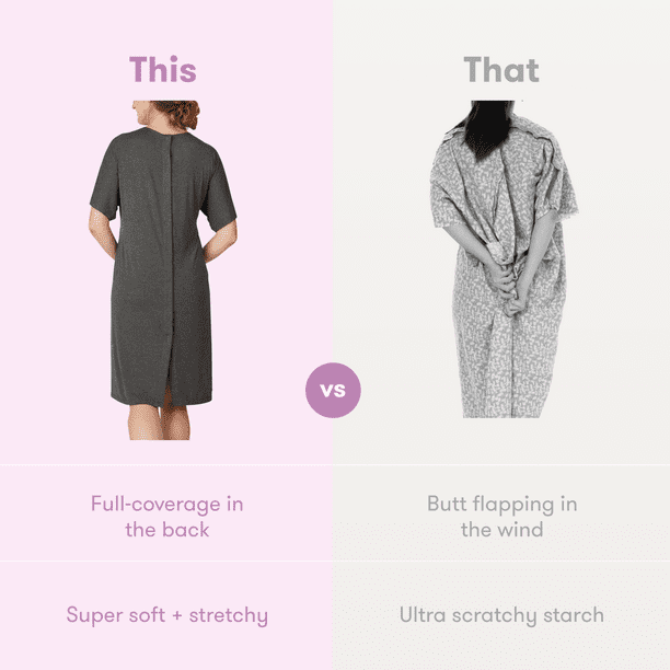 Frida Mom Labor and Delivery Gown, Maternity Postpartum Nursing