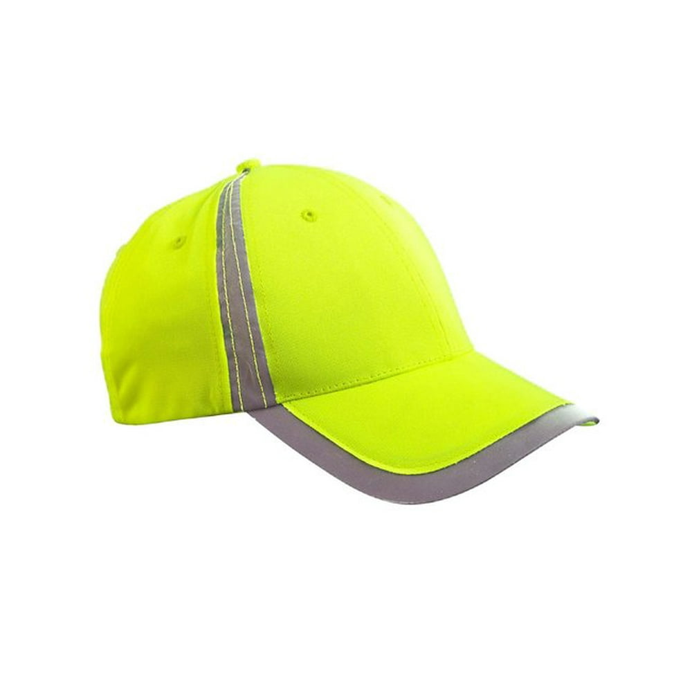 Reflective Accent Safety Cap - BRIGHT YELLOW - OS - Walmart.com ...