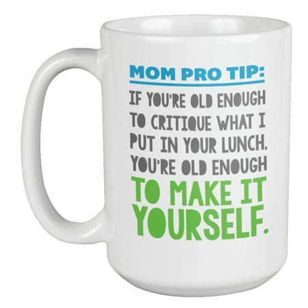 

Mom Pro Tip Coffee & Tea Gift Mug (15oz)