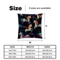 thumbnail image 5 of Robot Unicorn Attack Elegant Velvet Bed Pillow Covers Set - Decorative Pillows with Unique Patterns, Chair Pillow Covers - 16x16, 18x18, 20x20 inches for Any Occasion - Set of 2 Items, 5 of 6