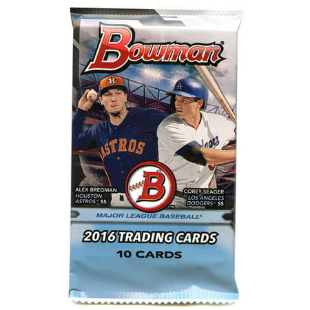 MLB 2016 Bowman Baseball Cards Trading Card Pack
