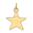 thumbnail image 3 of 14K Yellow Gold Charm Pendant 24 mm 17 Star Disc, 3 of 3
