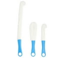 thumbnail image 5 of Raindrops Blue Cup Cleaning Brush with Flexible Handle for Home and Restaurant Use 3pcs Set Plastic and Sponge, 5 of 8