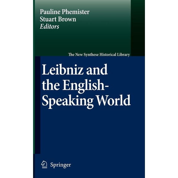 New Synthese Historical Library Leibniz and the English-Speaking World, Book 62, (Hardcover)