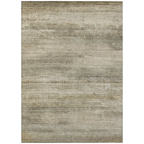 Dalyn Rugs Machine Washable Indoor/Outdoor Chantille ACN2089 Taupe 2'6" x 3'10" Rug