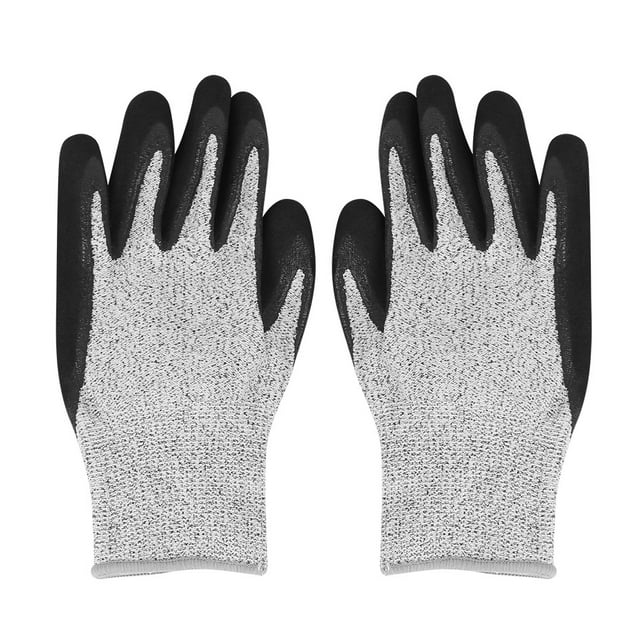 Guantes, 1 par de guantes de trabajo resistentes a cortes Guantes HPPE Rendimiento de alta gama Jadeshay A