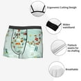 thumbnail image 3 of Pofeuu World Travel Map Print Men’s Boxer Briefs, Moisture-Wicking Underwear, Regular,Trunk-X-Large, 3 of 5