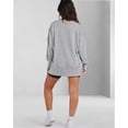thumbnail image 2 of Womens Oversized Crewneck Long Sleeve Shirts Pullover Sweatshirts, 2 of 7