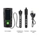 thumbnail image 4 of Luces LED solares para bicicleta, luces reflectantes de seguridad, impermeables, haz potente, recargables por USB, para ciclismo nocturno, haz de alta intensidad, equipo de ciclismo para, 4 of 9