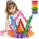thumbnail image 1 of 60 Piezas Bloques de Construcción Juguetes STEM para Niños Juegos de Discos Educativos Plástico Sólido Entrelazado para Niños y Niñas Preescolares Mayores de 3 Años, Material Seguro Creatividad Rojo Verde Cocina, Decoración y Otros, 1 of 5
