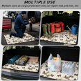 thumbnail image 3 of HUISEFOR Duck Camo Bow Car Trunk Mat 29" x 39", Anti-Scratch Rear Trunk Liner Pet Cargo Protector Universal Fit for Most Cars SUV, 3 of 7
