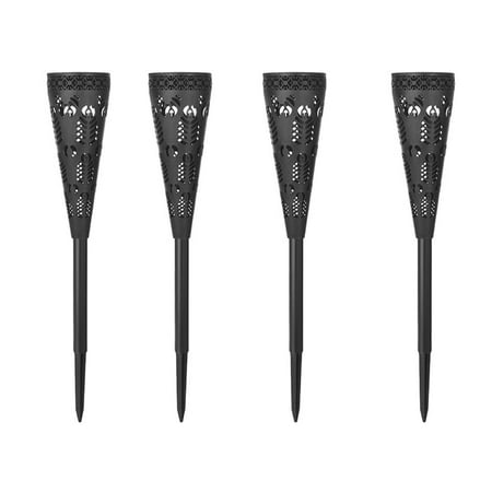 

Jmntiy Solar Lights Outdoor 4 Pack Conical Solar Lights Decorative Waterproof LED Solar Garden Lights For Patio Yard Clearance