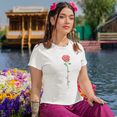 thumbnail image 5 of Playera de Mujer 1 Pza con Estampado Rosa con Frase "Madre Orgullosa" | 10 de Mayo Día de las Madres | Prenda entallada y Tela delgada fabricada con 100% Algodón, 5 of 5