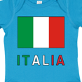 thumbnail image 4 of Inktastic Italy Flag & Italia Black Border Boys or Girls Baby Bodysuit, 4 of 5