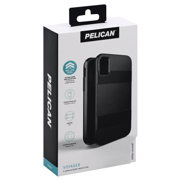Pelican Shock Absorbing Adventurer Case for Apple iPhone XR Black