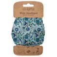 thumbnail image 1 of Diadema floral Karma Teal para mujer - Ancha - Diadema de tela y pañuelo para el cabello elástico - Azul claro, 1 of 2