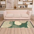 thumbnail image 2 of Yayeee Runner Rug for Bedroom 2'x6' Machine Washable Hallway Non Slip Mat, Beige Abstract, 2 of 8