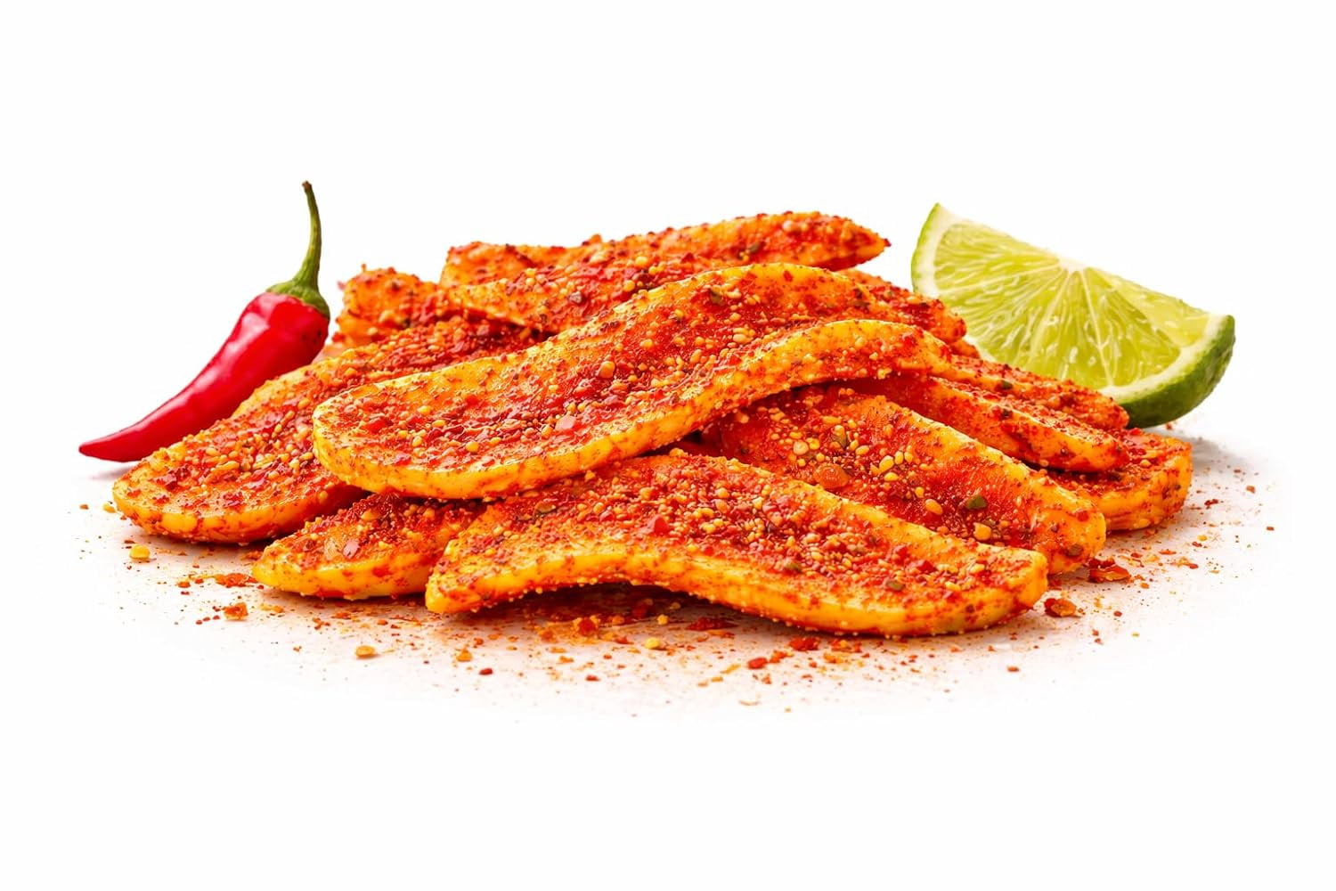 First Choice Candy Dried Chili Lemon Mix Fruit, Pineapple, Mango, Kiwi and Papaya, Small Batch Crafted, 5 oz ( Pack Of 6)
