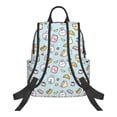 thumbnail image 3 of Daiia Rabbit Burger Coffee School Backpack for Men and Women Lightweight Backpack Durable Backpack Water-Resistant,Travel,Work Bag, 3 of 9