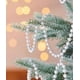 thumbnail image 4 of 10m Long Christmas Bead Chain - Christmas Shiny Bead Garlands - Christmas tree Decorations (White Pearl), 4 of 5