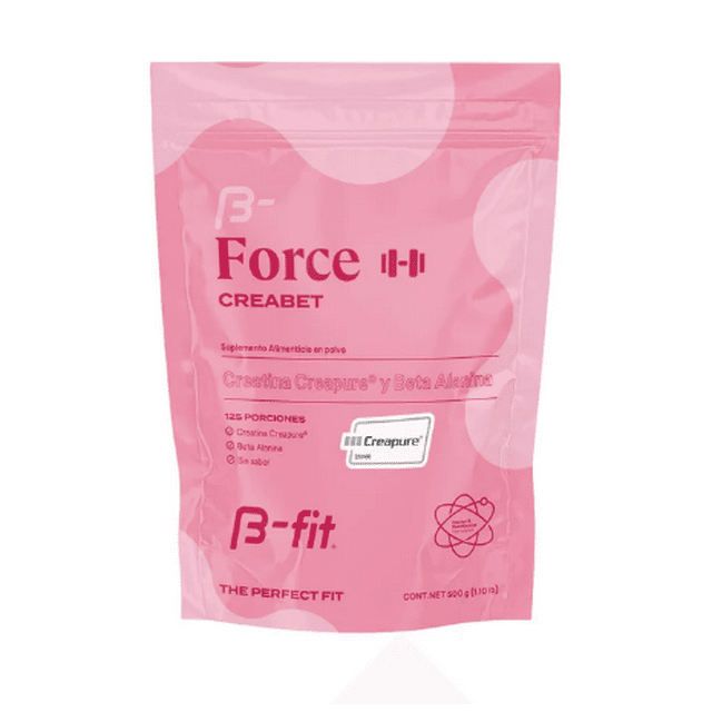 Creatina B-fit Force Creabet Creatina + Beta Alanina Creapure 500gr 125 servicios