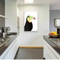 thumbnail image 3 of Epic Art 'Watercolor Toucan' by Naomi McCavitt, Acrylic Glass Wall Art, 24"x36", 3 of 3