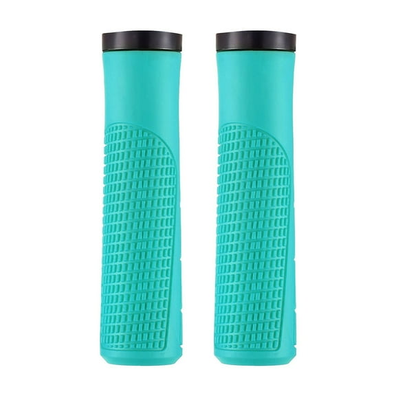 LEHOZIHEQ Bike Handlebar Grips, Rubber Bicycle Bar Grips Replacement, Non-Slip Handle Grips for Scooters, Mountain & Cruiser Bikes