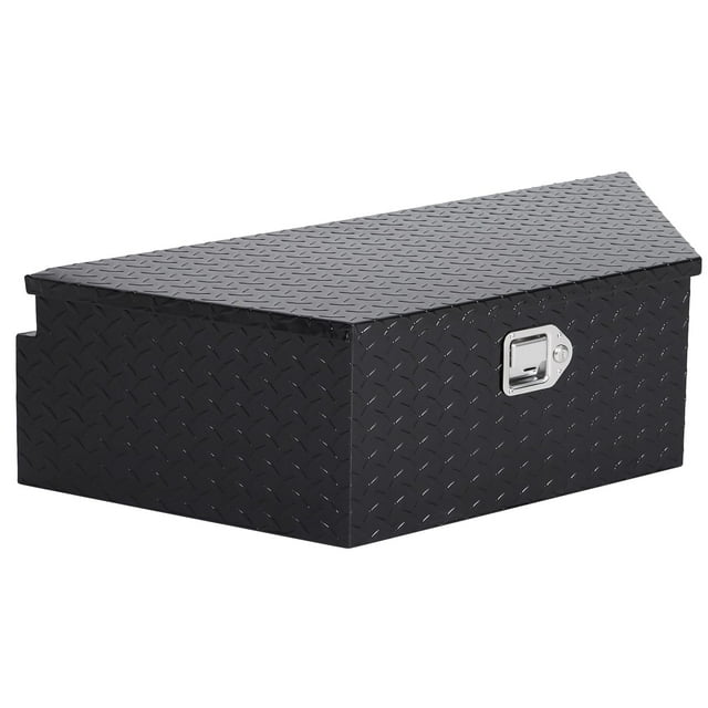 Trailer Tongue Box,39 Inch Trailer Tool Box,Waterproof Tool Storage Box for Trailer Tongue,Truck Storage with Lock Trailer Box