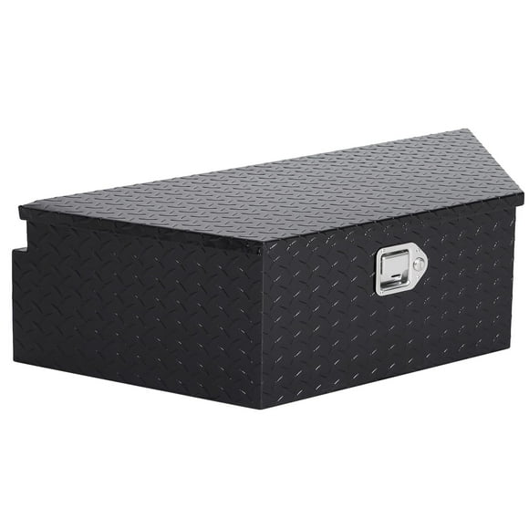 Trailer Tongue Box,39 Inch Trailer Tool Box,Waterproof Tool Storage Box for Trailer Tongue,Truck Storage with Lock Trailer Box