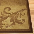 thumbnail image 4 of Home Dynamix Catalina Pierre Contemporary Scroll Area Rug, Brown/Red, 5'3"x7'2", 4 of 10
