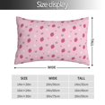 thumbnail image 2 of Salouo Strawberries Pattern Pillow Cases,1PC Pillow Covers with Envelope Closure Decorative Pillow Case for Bed Couch,Pillows Not Included-16"x24", 2 of 6