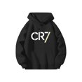 thumbnail image 4 of Lheaggik C Ronaldo Hoodie Soccer Star Graphic Long Sleeve Streetwear Women Men Hooded Sweatshirt Funny Clothes 2XL, 4 of 5