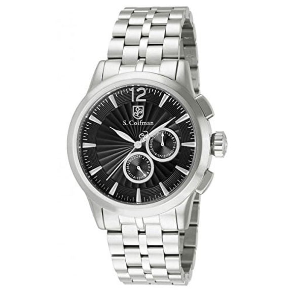 Men's SC0268 Quartz Chronograph Black Dial Watch
